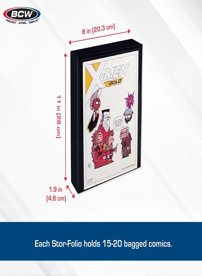 BCW Comic Book Stor-Folio – 1 Pack | Comic Book Travel Case for Current & Silver Age | Magnetic Comic Folio Carrier - Image 4